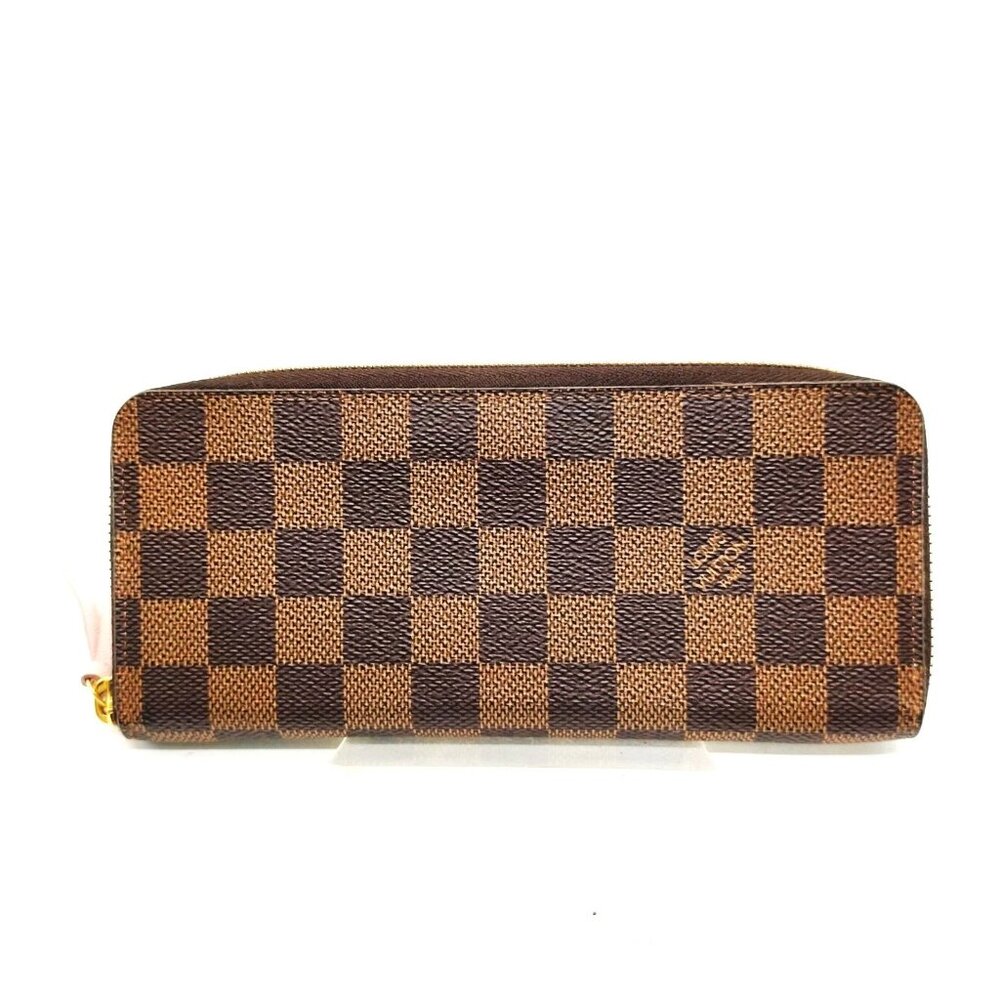 Louis Vuitton LV Long Wallet Brown Damier 300-082125